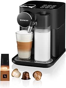 قهوه ساز Nespresso Gran Lattissima توسط Nespresso، Black – نسخه اماراتی