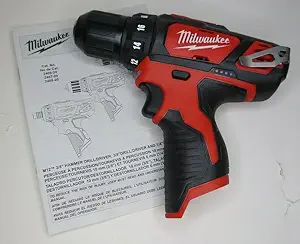 درایور مته 12 ولتی 3/8 اینچی Milwaukee M12 (2407-20) (فقط ابزار خالی – باتری، شارژر و لوازم جانبی شامل نمی شود) (نسخه محدود)