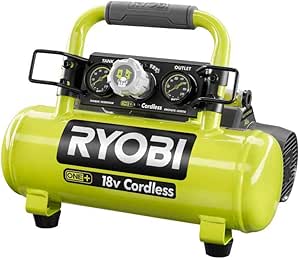 Ryobi 18-Volt ONE+ Cordless 1 Gal. کمپرسور هوای قابل حمل (فقط ابزار)