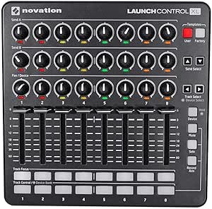 Novation Launch Control XL Mkii، Ableton Live Controller، مشکی