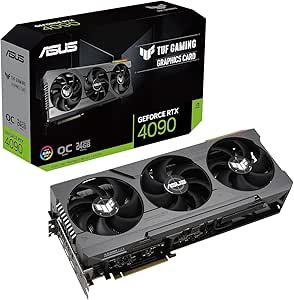 کارت گرافیک ASUS TUF GeForce RTX® 4090 OC Edition (PCIe 4.0، 24 گیگابایت GDDR6X، HDMI 2.1a، DisplayPort 1.4a)