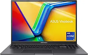 لپ تاپ ASUS Vivobook 16X OLED، صفحه نمایش 16 اینچی 3.2K 120Hz، CPU Intel Core i9-13900H، پردازنده گرافیکی NVIDIA Geforce RTX 4050، 16 گیگابایت رم، 1 ترابایت SSD، Windows 11 Home، Indie Black، K3694V