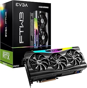 EVGA GeForce RTX 3090 Ti FTW3 GAMING, 24G-P5-4983-KR, 24GB GDDR6X, iCX3, ARGB LED, Backplate, eLeash رایگان