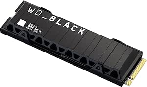 WD_BLACK وسترن دیجیتال 2 ترابایتی SN850X NVMe SSD بازی داخلی درایو حالت جامد با هیت سینک – با پلی استیشن 5، Gen4 PCIe، M.2 2280، حداکثر 7300 مگابایت بر ثانیه – WDS200T2XHE کار می کند