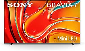 Sony BRAVIA 7 85 Inch، Mini LED XR QLED، کاملا متعادل برای فیلم، بازی و ورزش PS5، تلویزیون هوشمند 4K HDR، Google TV)، مدل 2024 امارات