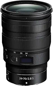 Nikon NIKKOR Z 24-70mm f/2.8 S | لنز زوم میان رده با دیافراگم بزرگ حرفه ای برای دوربین های بدون آینه سری Z | نیکون مدل آمریکا