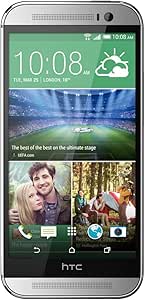 گوشی هوشمند HTC One M8 Uk Sim Free Factory Unlocked SILVER GLACIAL