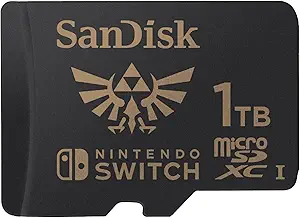 SanDisk 1TB microSDXC-card دارای مجوز برای Nintendo-Switch – SDSQXAO-1T00-GN6ZN