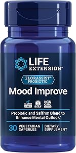 Life Extension Florassist Mood Improve (پروبیوتیک)، 30 کپسول