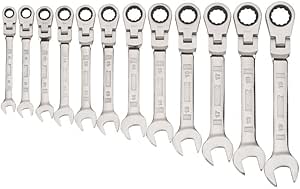 مجموعه آچار Dewalt Ratcheting ، MM ، انعطاف پذیر ، 12 قطعه (12pc) ، یک اندازه