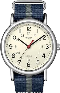 ساعت Timex Weekender unisex کوارتز با نمایش آنالوگ و بند نایلون