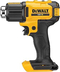 Dewalt DCE530N -XJ اسلحه هوای گرم بی سیم ، 18 ولت ، سیاه/زرد – (محصول AU)