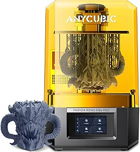 چاپگر سه بعدی رزین Anycubic 14K ، Photon Mono M5S Pro با چاپ سریع 3 برابر ، تسطیح رایگان ، صفحه نمایش LCD بزرگ 10.1 ‘و ویژگی هوشمند به روز شده ، 8.81’ x 4.98 ” x 7.87 ‘(HWD) اندازه چاپ سه بعدی