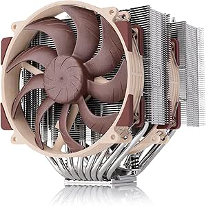 Noctua NH-D15 G2 ، کولر CPU برج دوگانه ، نسخه استاندارد همه جانبه توصیه شده برای AMD AM5 و Intel LGA1851 / LGA1700 (قهوه ای)