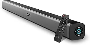 IMPEX 2.0 کانال Soundbar 30W ، با نمایش از راه دور ، LED ، بلندگو بلوتوث هوشمند صدا روشن صدا برای تلویزیون ، بلوتوث ، USB ، HDMI ، AUX ، نوری – SB 1401