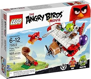 LEGO Angry Birds 75822 Piggy Plane Attack Kit (168 قطعه)