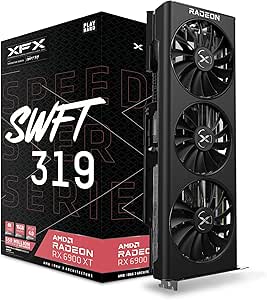 XFX Speedster Rx 6900 Xt Core Graphics Graphics با 16 گیگابایت GDDR6 HDMI 3xdp ، AMD
