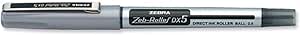 قلم غلتک جوهر Zebra DX5 LIQ – سیاه – بسته 10