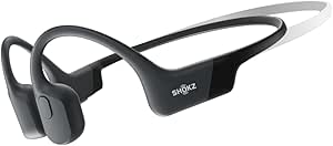 Shokz Openrun Mini ، هدفون های ورزشی هدایت استخوان ، هدفون های بی سیم بلوتوث با میکروفون ، زمان بازی 8H ، ضد آب گوش باز برای اجرای تمرین (سیاه)