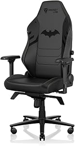Secretlab Titan Evo Dark Knight Gaming صندلی بازی – Rellining – صندلی رایانه ای ارگونومیک و راحت با بازوهای 4D – بالش سر مغناطیسی و پشتیبانی کمر 4 طرفه – منظم – سیاه – چرمی