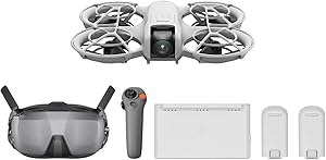DJI Neo Motion Fly More Combo ، Mini Drone با 4K Uhdcamera برای بزرگسالان ، 135 گرم هواپیمای بدون سرنشین پرواز با RC Motion 3 و 3 Batteries ، Moiat Certified – نسخه امارات متحده عربی با پشتیبانی رسمی ضمانت نامه