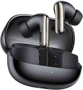Xiaomi Buds 5 Pro Wifi-Black | 3MIC + AI کاهش نویز تماس | عمر باتری 36 ساعت با جعبه شارژ