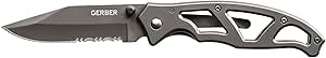 چاقو Gerber Paraframe I ، لبه ریز ، خاکستری [22-48446]