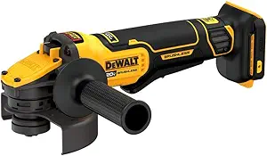 Dewalt Flexvolt Advantage 20V حداکثر* زاویه زاویه ، سوئیچ دست و پا ، 4-1/2 اینچ تا 5 اینچ ، فقط ابزار (DCG416B)