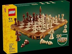 مجموعه شطرنج سنتی سازنده LEGO ، 743 قطعه ، 40719