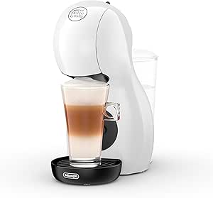 Nescafé dolce gusto de’longhi piccolo xs edg210.wb قهوه ساز برای کپسول ها ، اسپرسو ، کاپوچینو و موارد دیگر ، edg210.wb ، 0.8 لیتر ، سیاه و سفید