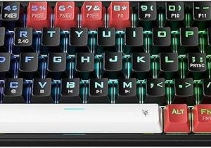 Redragon K631 Castor 65% Wired RGB Gaming Keyboard کیبورد