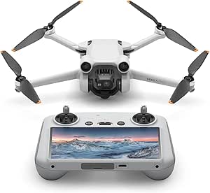 DJI MINI 3 PRO (DJI RC) فیلمبرداری سبک و قابل تحمل دوربین 4K/60fps فیلم ، عکس 48 مگاپیکسلی ، پرواز 34 دقیقه ای ، سنجش مانع سه جهته ، مجوز MOIAT-نسخه امارات متحده عربی (تجدید شده)