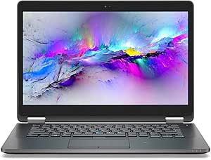 Dell Latitude E7470 صفحه لمسی Ultrabook – Intel Core i7-6600U 2.6GHz 16GB 512GB SSD Windows 10 Pro (تجدید شده)