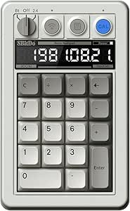 8bitdo Retro 18 Numpad مکانیکی ، از حالت ماشین حساب پشتیبانی می کند ، بلوتوث/2.4G/NUMPAD برای ویندوز و Android – M Edition