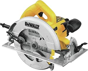 اره دایره ای 7-1/4 اینچی Dewalt ، سبک ، بند ناف (DWE575)