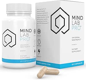 Mind Lab Pro® Universal Nootropic ™ مکمل تقویت کننده مغز برای تمرکز ، حافظه ، وضوح ، انرژی – 60 کپسول – ویتامین های حافظه گیاهی و طبیعی که به طور طبیعی تهیه شده است برای سلامت بهتر مغز