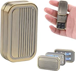 اسباب بازی های Fidget Metal Metal Joyzzz ، کشویی دست EDC مردان ، اسباب بازی های تسکین استرس کارت فشار ، ابزارهای اضطراب برای نوجوانان بزرگسالان ، هدایای اسباب بازی های میز برای دوست پسر و پدر