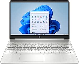 HP 2024 جدیدترین لپ تاپ 15S با نمایشگر 15.6 اینچی FHD ، INEL CORE I7-1255U PORCESSOR 16GB DDR4 RAM | 1TB NVME SSD | گرافیک Intel Iris X | Keybaord Backlit | Windows 11 Natural Silver (16 GB/1TB) (ارتقا یافته))