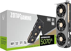 ZOTAC GAMING GEFORCE RTX 5070 TI SOLID SFF OC 16GB GDDR7 GRAPHICS BOAND ZT-B50710J3-10P VD9132
