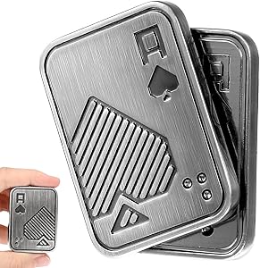 اسباب بازی های کشویی Fidget بزرگسالان ، کارت فشار پوکر EDC FIDGET CLINKER CLICKER بزرگسالان اسباب بازی Fidget ، تسکین اضطراب استرس ADHD ، هدیه های اداری جالب یا دوست پسر ، شوهر و پدر