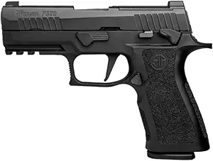 SIG SAUER P320 X-CARRY CO2 BLOWKBACK SEMI-AUTO 4.5 میلی متری فولادی BB Optics سازگار با تپانچه هوای سیاه بادوام با دیدنی های کنتراست بالا-Airgun برای آموزش ، تمرین هدف و تیراندازی تفریحی