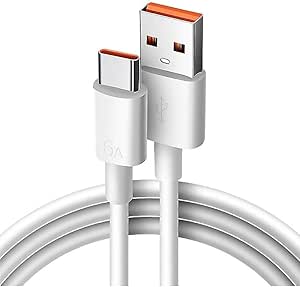 کابل سریع اصلی 120W 6A USB Type-C برای Xiaomi Redmi Pro Mi Turbo