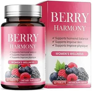 Kairvi Berry Harmony – مکمل سلامتی زنان برای تعادل هورمونی ، سلامت پوست و پشتیبانی بدن – 60 قرص