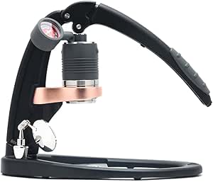 Flair Pro 3 Manual Espresso Maker با آینه شات یکپارچه ، پورتافیلتر از جنس استنلس استیل ، و مورد حمل قالب – رنگ سیاه