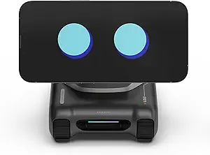 Looi Robot-Space Black-AI Companion با تعامل صوتی Chatgpt ، حافظه ، شخصیت ، ژست و تشخیص چهره ، پشتیبانی عاطفی و شارژ بی سیم 10W