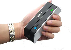 Bluetooth VIP Card Swiper Reader Writer Encoder Hico 3 Tracks USB و Bluetooth