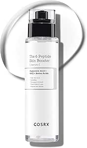 COSRX 6 x پپتید کلاژن تقویت کننده سرم تونر 150 میلی لیتر / 5.07 fl.oz ، تقویت مجدد پوست جوهر صورت ، نیاسینامید و اسید هیالورونیک برای همه انواع پوست ، پوست کره ای ، پارابن رایگان