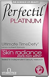 Vitabiotics Perfectil Platinum Platinum Radiance ، 60 قرص