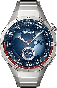 ساعت هوشمند Huawei Watch GT5 Pro 46 MM ، طراحی با لبه تیز ، تا 14 روز عمر باتری ، ساعت ورزشی حرفه ای ، ردیابی سلامت ، سازگار با iOS و Android ، Huawei Care+، 3 ماه ضمانت اضافی ، تیتانیوم