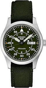 Seiko 5 Watch Automatic SRPH29K1 ، سبز ، کمربند